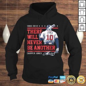 Hoodie Chipper Jones Never Be Another Shirt Apparel