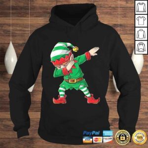 Hoodie Christmas Dabbing Elf Squad Boys Kids Xmas Family Matching VNeck TShirt