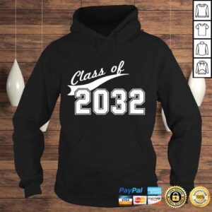 Hoodie Class Of 2032 Shirt Kindergarten Future Graduate Tee 1