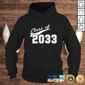 Hoodie Class Of 2033 Kindergarten Future Graduate Shirt