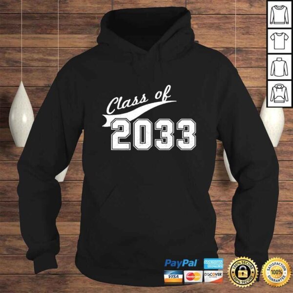 Class Of 2033 - Kindergarten Future Graduate Shirt - Image 4