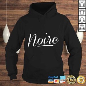 Hoodie Classic Black and White French Vibe TShirt