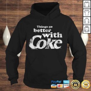 Hoodie CocaCola Better With Coke Vintage Graphic TShirt Gift