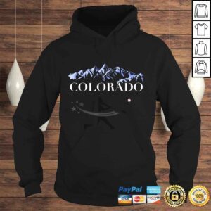 Hoodie Colorado Rocky Mountain Shirt Baseball Player Design 1