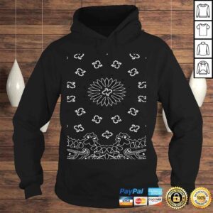 Hoodie Colorful Bandana TShirt