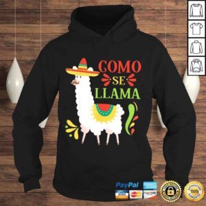 Hoodie Como Se Llama Animal Funny Mexican Cinco De Mayo 2020 Gift TShirt