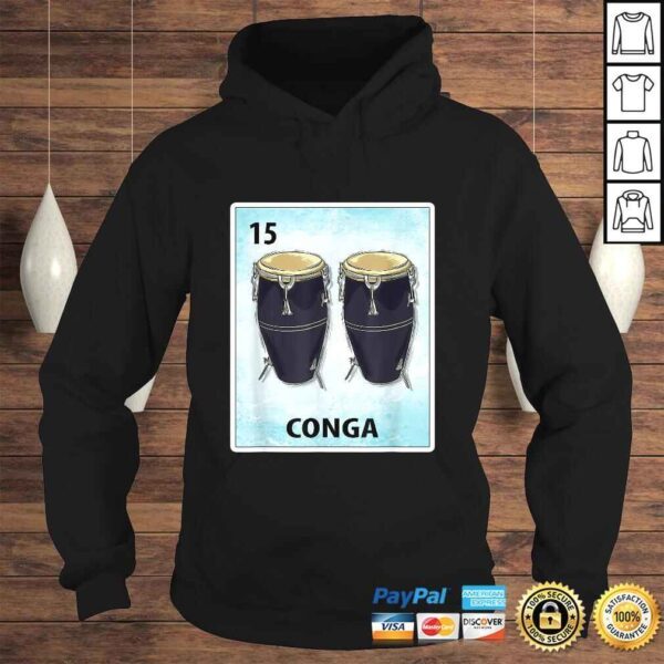 Conga Mexican Cards TShirt - Image 4