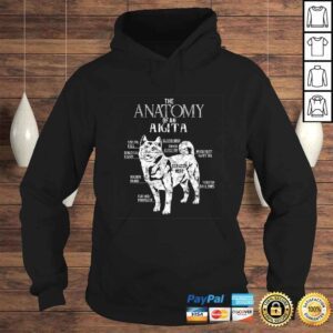 Hoodie Cool Akita Anatomy Clothes Gifts for Dog Lovers Men Women TShirt