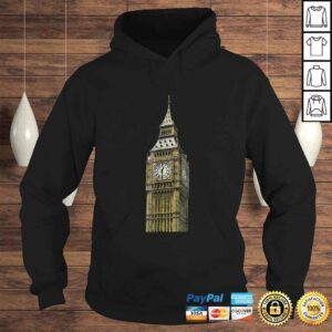 Hoodie Cool Big Ben Image Shirt London Elizabeth Clock Tower Tee