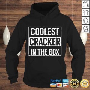 Hoodie Coolest Cracker In The Box Shirt Junk Food Humor Shirt