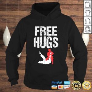 Hoodie Cute Free Hugs Jiu Jitsu BJJ Martial Arts TShirt