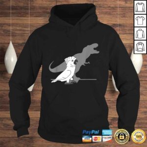 Hoodie Cute Screaming Parrot Bird Birb Memes Funny TRex Cockatoo TShirt