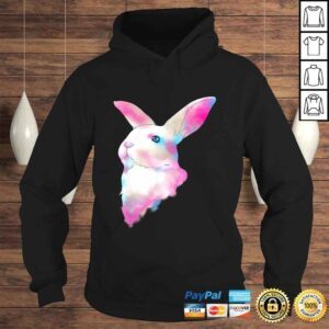 Hoodie Cute Space Rainbow Gaussian Blur Rabbit Galactic Bunny TShirt