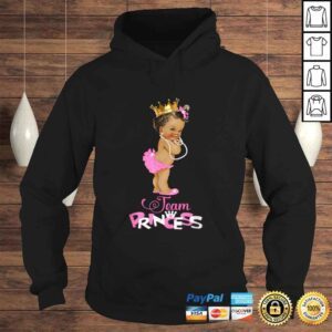 Hoodie Cute Team Princess Ethnic Team Girl Baby Gender Reveal VNeck TShirt