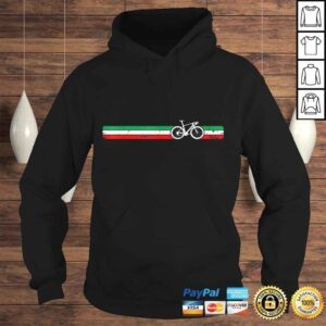 Hoodie Cyclist Flag Italy Shirt Italian Bike Racing Cycling TShirt