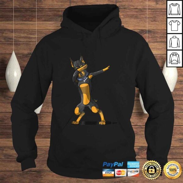 Dabbing Doberman Shirt Funny Doberman Dog Dab - Image 4