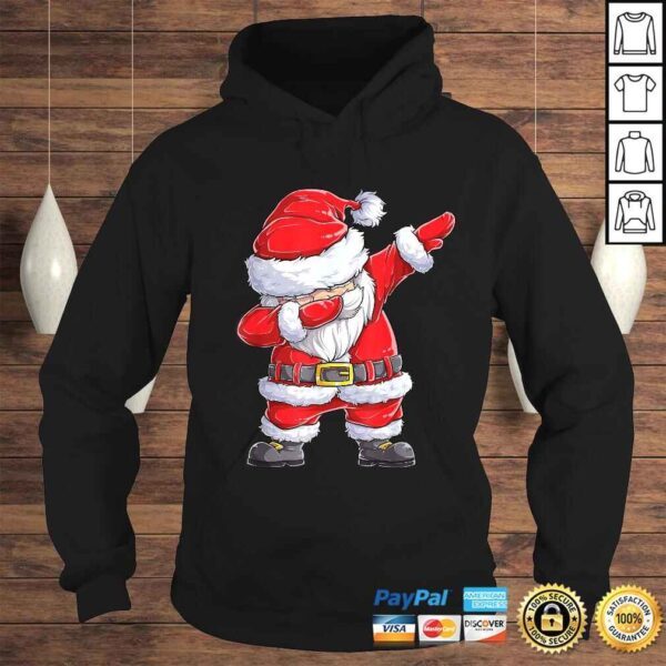 Dabbing Santa Claus Christmas Kids Boys Girls Dab Xmas TShirt - Image 4