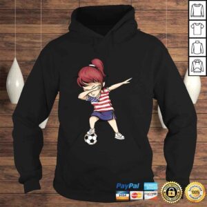 Hoodie Dabbing Soccer Girl United States Jersey Shirt USA Football