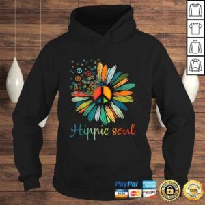 Hoodie Daisy Peace Sign Hippie Soul Shirt Flower Lovers Tee TShirt