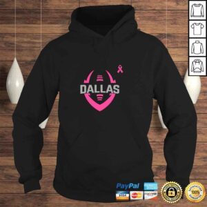 Hoodie Dallas Football Breast Cancer Awareness Hoodie Top