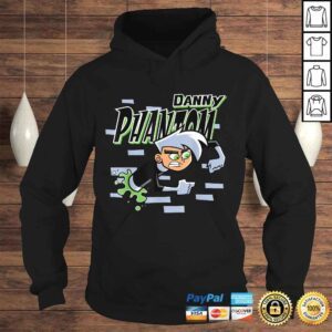 Hoodie Danny Phantom Coming Through Brick Wall Gift TShirt