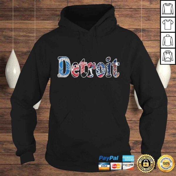 Detroit Proud Sports Fan TShirt Gift - Image 4