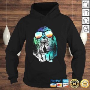 Hoodie Disco Groovy Bloodhound Shirt Dog Gift