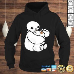 Hoodie Disney Big Hero 6 Baymax Cat Cute PortraiVNeck TShirt