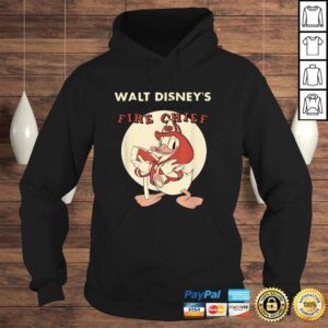 Hoodie Disney Donald Duck Fire Chief Tee TShirt