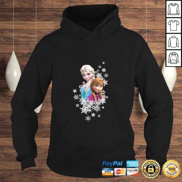 Disney Frozen Anna and Elsa Snowflakes Shirt - Image 4