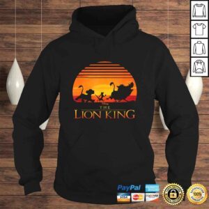 Hoodie Disney Lion King Classic Sunset Squad Tee Shirt