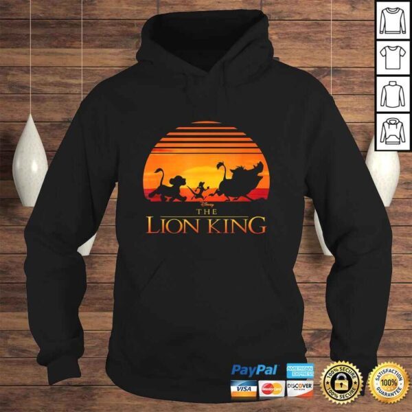 Disney Lion King Classic Sunset Squad Tee Shirt - Image 4