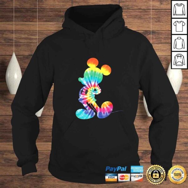 Disney Mickey Mouse Rainbow Tie Dye TShirt - Image 4