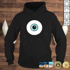 Hoodie Disney Monsters Inc Mike Eye Halloween Graphic Tee Shirt