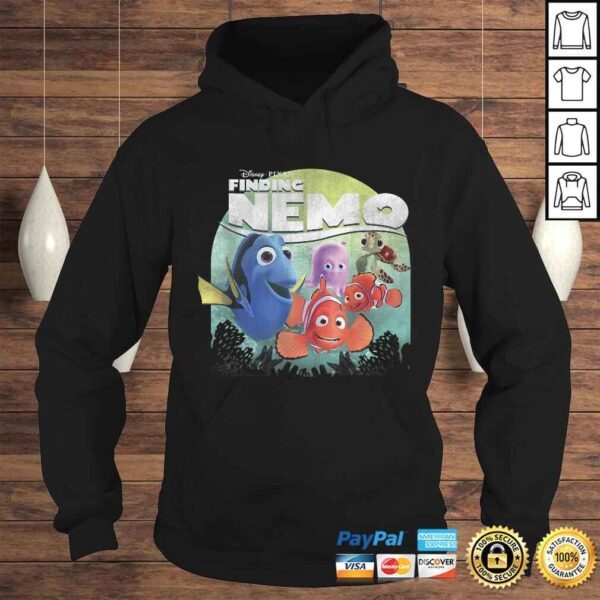 Disney Pixar Finding Nemo Group Shot Poster Graphic TShirt - Image 4