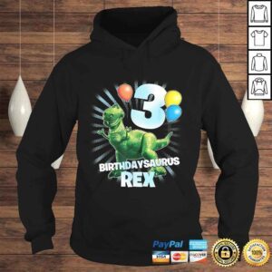 Hoodie Disney Pixar Toy Story Birthdaysaurus Rex 3rd Birthday Shirt