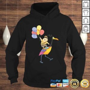 Hoodie Disney Pixar Up Russell Balloons On Kevin Graphic Shirt