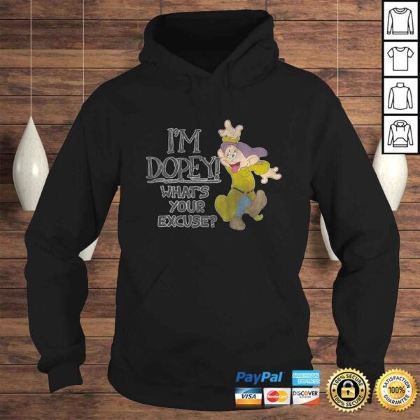 Disney Snow White I'm Dopey What's Your Excuse TShirt - Image 4