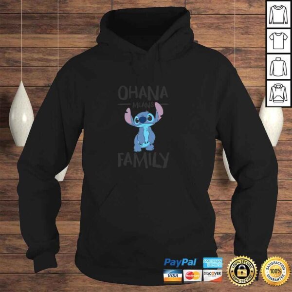 Disney Stitch Ohana Means Family Pullover Hoodie - Image 4