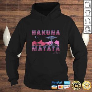 Hoodie Disney The Lion King Hakuna Matata Moon And Mountains Gift Top