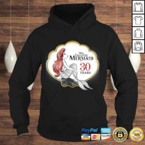 Hoodie Disney The Little Mermaid 30th Anniversary Graphic TShirt Gift