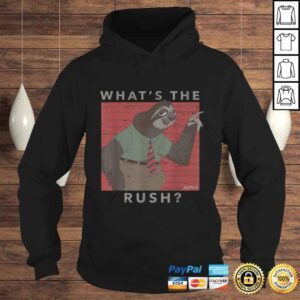 Hoodie Disney Zootopia Flash Whats The Rush Tee TShirt