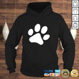 Hoodie Dog Paw Print Dog Print Dog Themed Dog Owner Hoodie