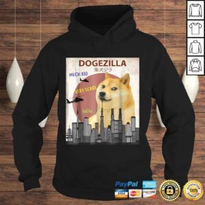 Hoodie Dogezilla Shirt Funny DOGE MEME Shiba Inu Dog TShirt