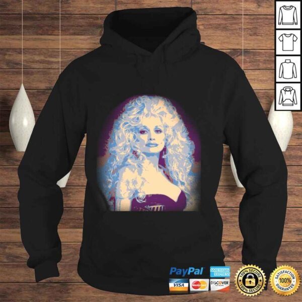 Dolly Parton Dissolved Vintage Long Sleeve Shirt - Image 4