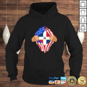 Hoodie Dominican Blood Inside Me Shirt Dominican Republic Flag Gift