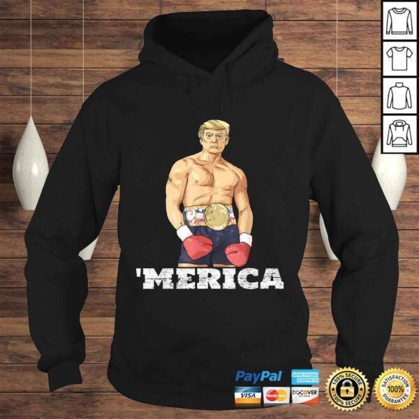 Donald Trump 2020 American Boxing Champion Boxer Merica Gif Shirt - Image 4