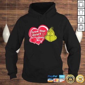 Hoodie Dr Seuss Grinch Grow Your HearTShirt