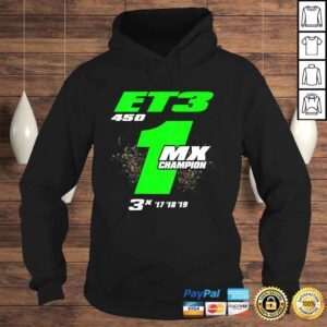 Hoodie ET3 MOTOCROSS 2019 MX CHAMP 450 PRO Shirt