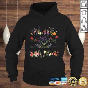 Hoodie Easily Distracted by Flowers Gardening Lover TShirt